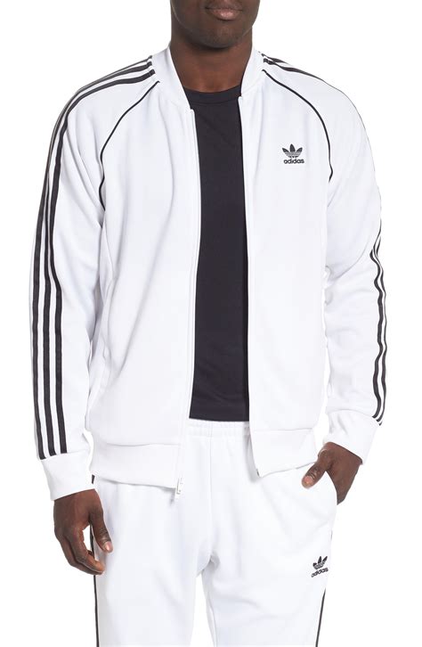 cheap white adidas jacket|white jacket for men's.